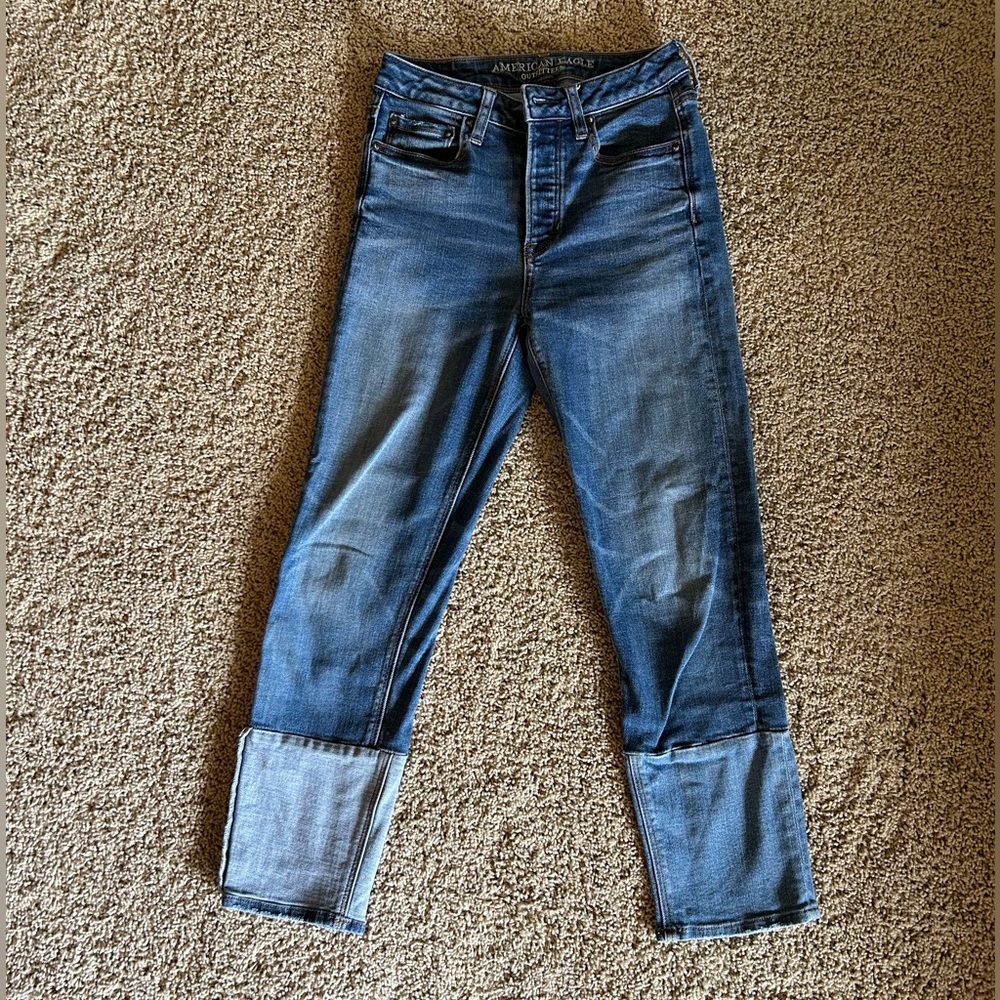American Eagle Colorblock Jeans